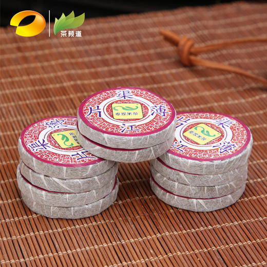 黑茶 渠江薄片茶业 奉家渠江薄片-蓝色星河 250g 商品图1