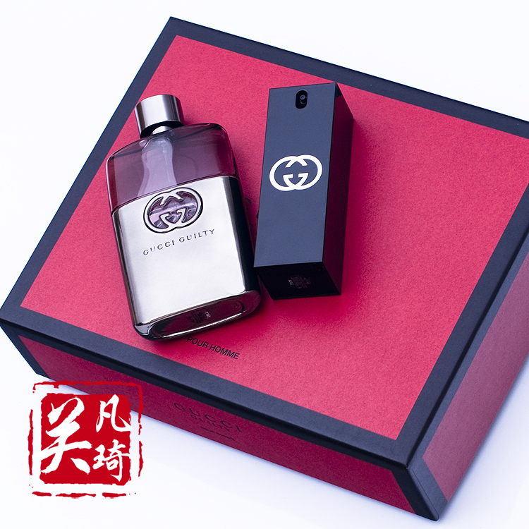 Gucci Guilty 古驰罪爱 原罪男士香水套装30 90ml Edt 关凡琦