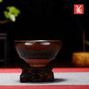 LYB建盏  詹桂溪 柿红银芝麻禅定杯 冠军极品 商品缩略图1