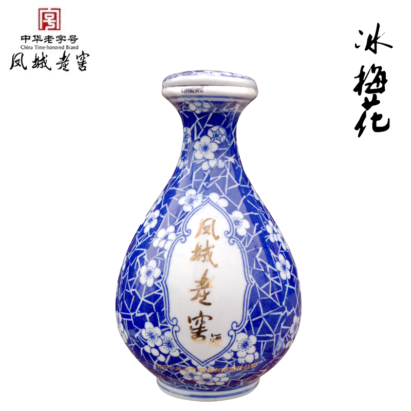 凤城老窖 精品冰梅花酱香型白酒 45度 500ml/瓶