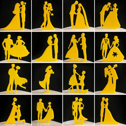 TX婚宴批量制作盘头，有这个就够了，多少包桌都美美哒【内有视频】创意婚宴盘头模具系列【17种款式】 精彩纷呈，造型效果好，出品快，适合批量制作盘头！-ZH 商品图2