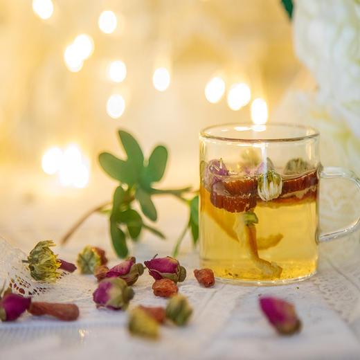 玫瑰伴侣茶  红枣片菊花玫瑰花枸杞组合花茶 商品图1