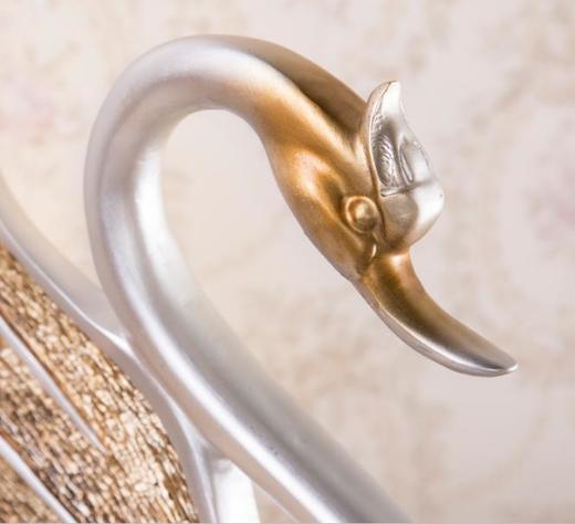 【家居摆件】。树脂工艺品欧式家居摆件结婚创意礼品情侣天鹅 商品图3