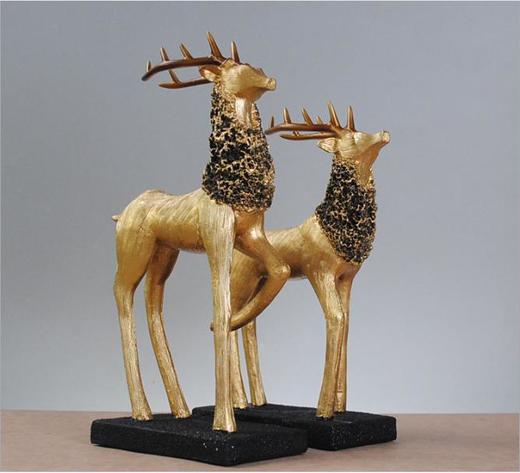 【家居摆件】*欧式麋鹿摆件 创意奢华家居摆件 商品图1