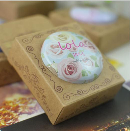 【香水】玫瑰女郎 台湾固体香膏香水 女士固体香水持久淡香水 商品图1