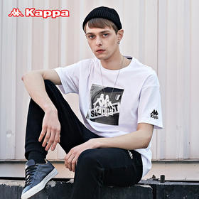 【kappa】Kappa卡帕男宽松短袖T恤半袖运动短袖背靠背新品|K0815TD68D
