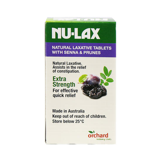 【澳洲必带】澳洲 Nu-lax 加强版西梅乐康片 清理肠胃 促进消化 40粒 商品图1