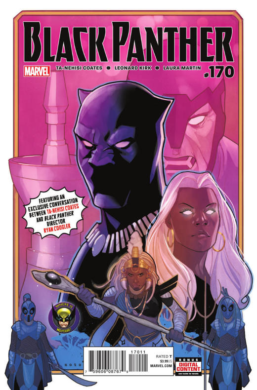 黑豹 主刊 Black Panther Legacy v6（2017）普封 商品图2