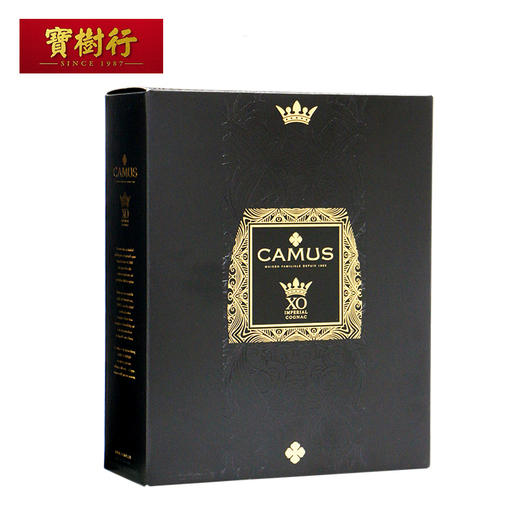 【Camus】金花卡慕皇冠XO700mL 干邑白兰地法国原装进口洋酒 商品图3