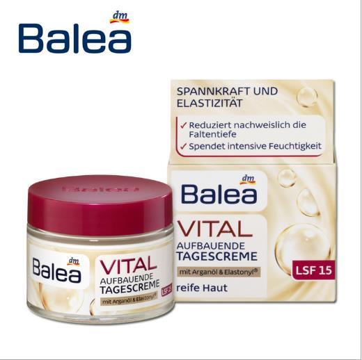 【 德国】Balea芭乐雅Vital 胶原蛋白维他命祛皱保湿日霜 商品图0