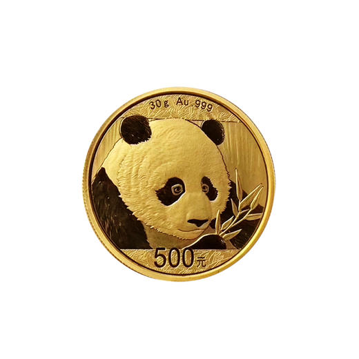 【熊猫金银币】2018年熊猫金币30克金币+30克银币 商品图1