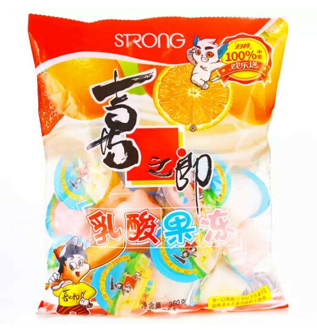喜之郎 乳酸果冻360g