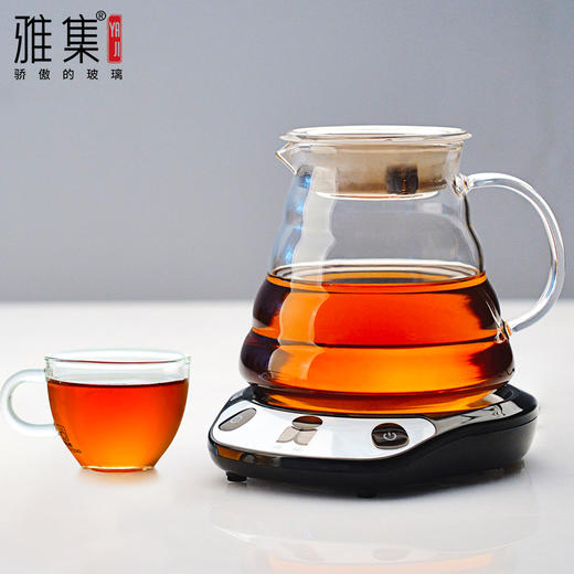 雅集莲影壶咖啡壶泡茶壶 熊时代保温杯垫冬季保温茶具套装 商品图2