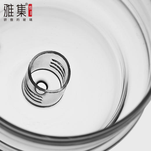 雅集玻璃杯直觉窈窕杯 玻璃茶具套装泡茶壶 灵器泡茶杯子 商品图2