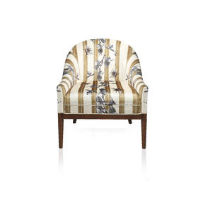 盛装雅痞 Serge Suit  / 1960s Slipper Chair