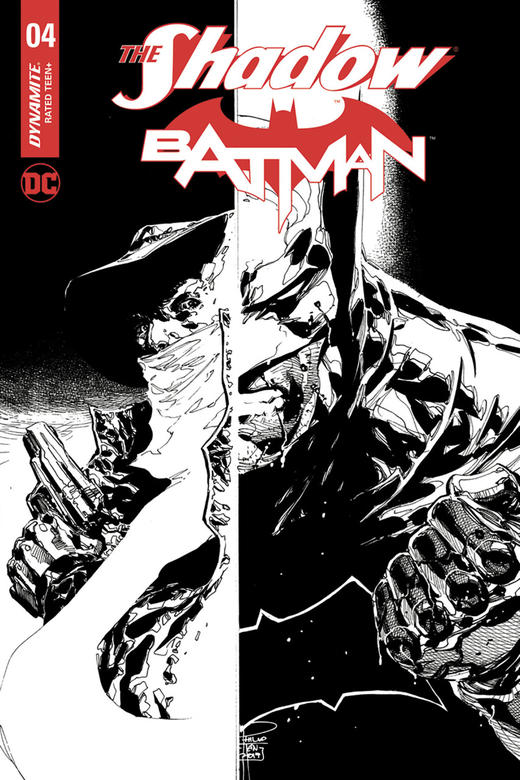 暗影侠与蝙蝠侠 斜线 Shadow /Batman（2017）变体 商品图1