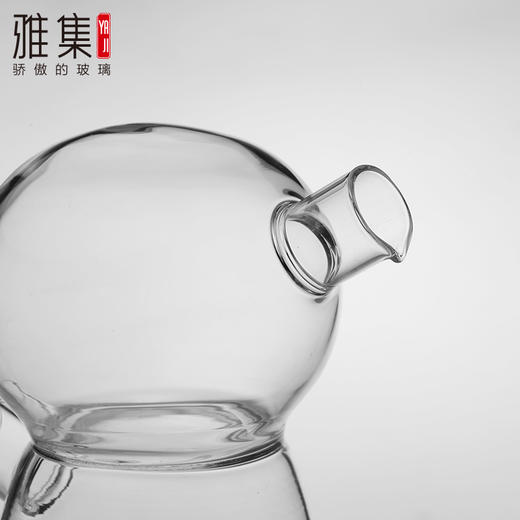 雅集高硼硅玻璃油醋一体调味瓶油瓶 厨房酱油醋瓶耐腐蚀玻璃油壶 商品图4