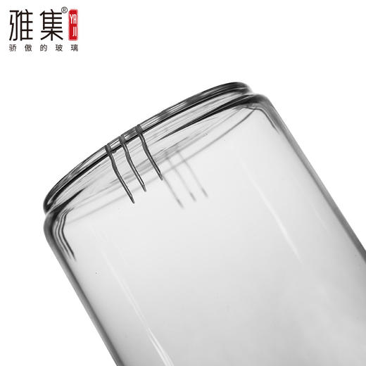 雅集玻璃杯直觉窈窕杯 玻璃茶具套装泡茶壶 灵器泡茶杯子 商品图3