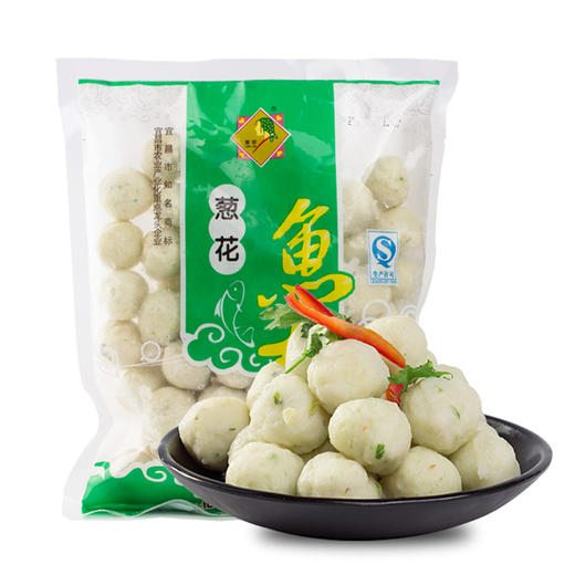 【枝江特产】覃姐食品 葱花鱼丸 湖北枝江特产 葱花鱼丸 500g*3袋 商品图0