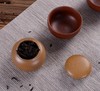 【茶杯茶具】迷你茶叶罐陶瓷罐陶瓷瓶化妆罐扁平沉香粉密封罐药膏药粉储存罐 商品缩略图2