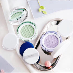 【现货】韩国  兰芝气垫BB霜水漾隔离霜紫色绿色雪润无瑕粉凝气垫