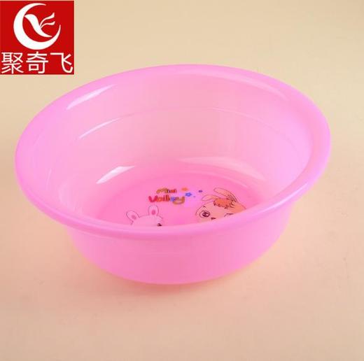 【清洁用品】。家居清洁儿童卡通彩色塑料洗手盆洗脸盆子 商品图3