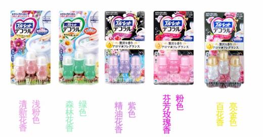 【海外直邮】小林 马桶开花洁厕剂凝胶清洁剂 3瓶装 商品图2