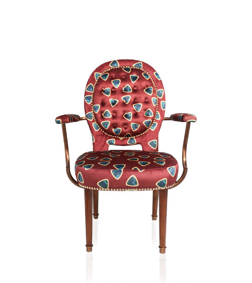 无人岛的石头 The Stone Of No Man's Land / 1920s Art Deco Medaillon Armchair 商品图0