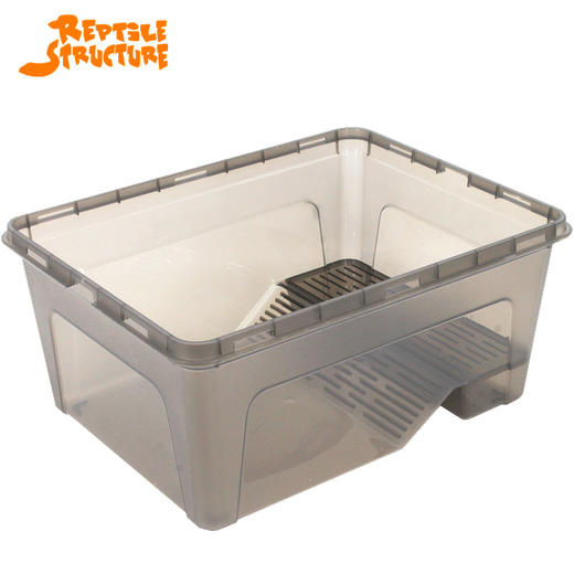 Reptile Structure-爬结构 大型塑料带晒台乌龟缸巴西龟鳄龟养龟饲养盒水陆客厅桌面中小鱼缸-分销 商品图1