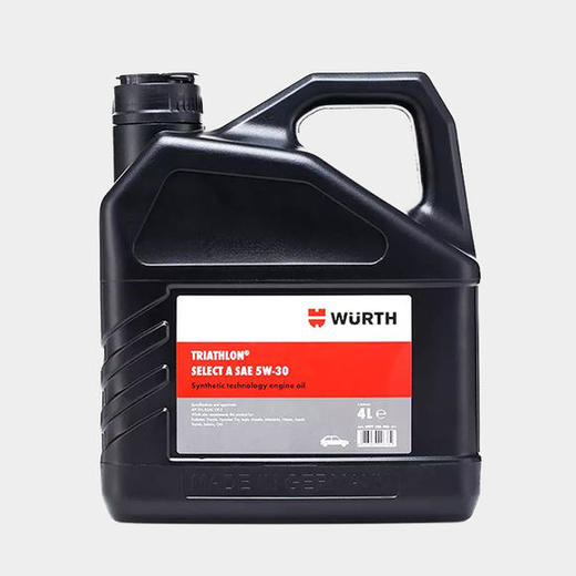 德国伍尔特WURTH进口HC合成润滑油 机油 5W-30 SN 4L 商品图0