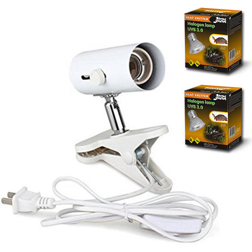 Reptile Structure-爬结构 陆龟爬虫灯罩灯架UVB灯UVA加热灯陶瓷太阳灯保温灯夹夹灯带开关-分销 商品图2