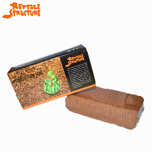Reptile Structure-爬结构 RS爬虫椰砖雨林保湿蜥蜴陆龟蜘蛛蝎子蜈蚣角蛙底无菌垫材椰土椰砖-分销 商品图3