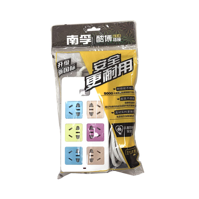 【超市】南孚 酷博插座 nf618/个 全长1.