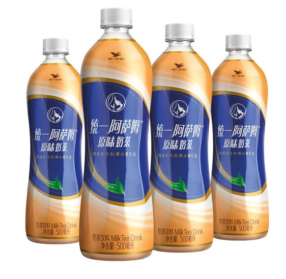 统一阿萨姆奶茶500ml*1瓶