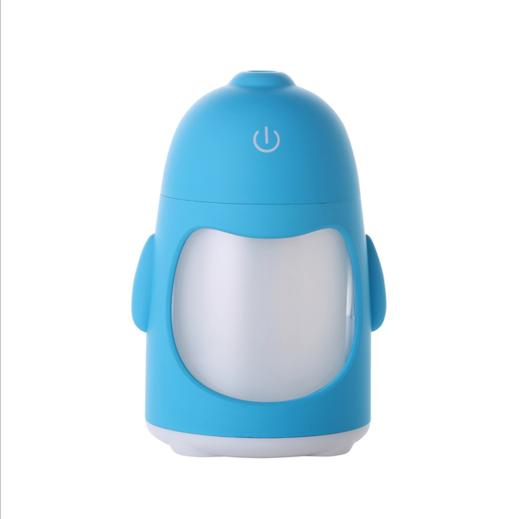 【加湿器】 企鹅加湿器 usb迷你七彩夜灯加湿器 创意卡通空气净化器 小雾化器 商品图6