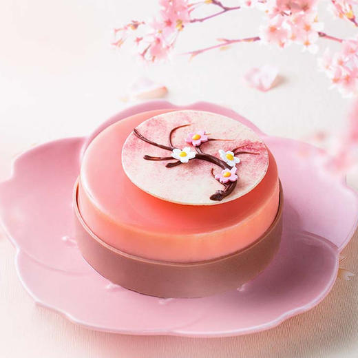 樱花梅酒抹茶慕斯 Sakura Plum Wine Matcha Mousse 商品图0