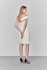 Atelier Miss Lu/ Blanche- 白色斜肩抹胸小礼服 商品缩略图2
