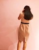 Atelier Miss Lu/ Nina-香槟方领收腰连身裙 商品缩略图2