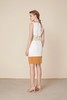 Atelier Miss Lu/ Joanna-白黄拼色修身连身裙 商品缩略图5