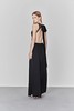 Atelier Miss Lu/ Cate-黑色腰部镂空挖背长礼服 商品缩略图5