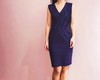 Atelier Miss Lu / Yetta-紫色褶皱连身裙 商品缩略图3