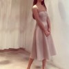 Atelier Miss Lu / Riva-香槟色欧根纱抹胸小礼服 商品缩略图4