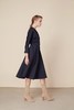 Atelier Miss Lu/  Sandra - 深蓝真丝立领连身裙 商品缩略图2