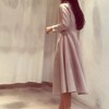 Atelier Miss Lu / Grace-香槟色X型连身裙 商品缩略图4