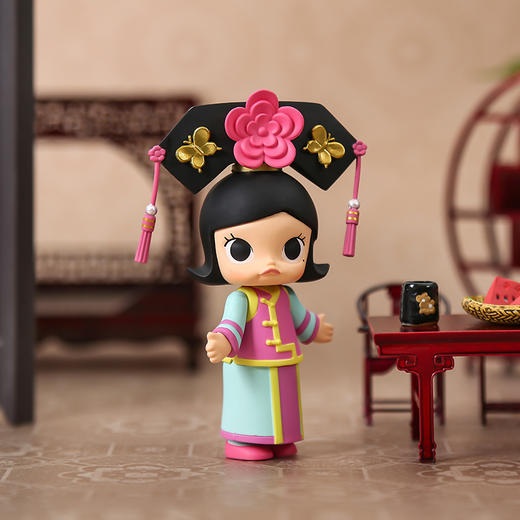宫廷瑞兽系列Molly手办盲盒/随机发 故宫宫廷携手泡泡玛特 商品图1