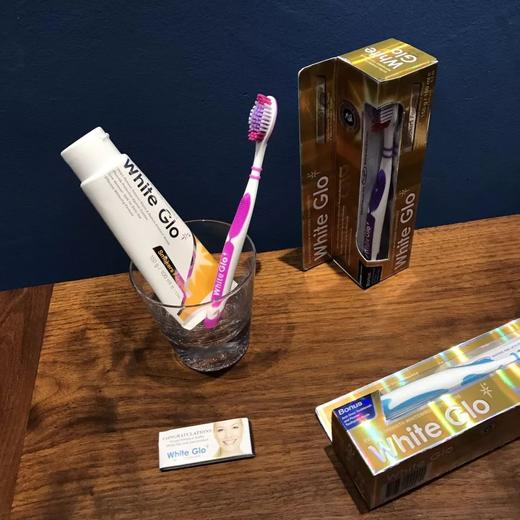 阿联酋航空合作品牌 White Glo 惠宝去烟渍烟味牙膏套装! 商品图1