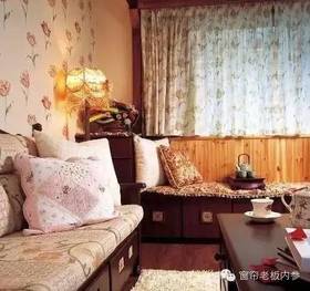 春意盎然美式乡村窗帘巧搭