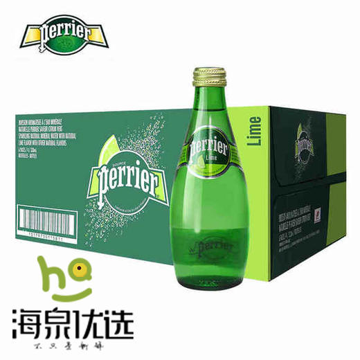 perrier 法国巴黎水 青柠味气泡水 矿泉水 苏打水 商品图1