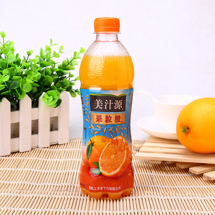 【美之源】果粒橙 橙汁饮料 450ml