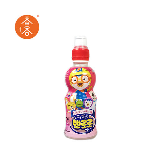 啵乐乐草莓味饮料235ml 商品图0